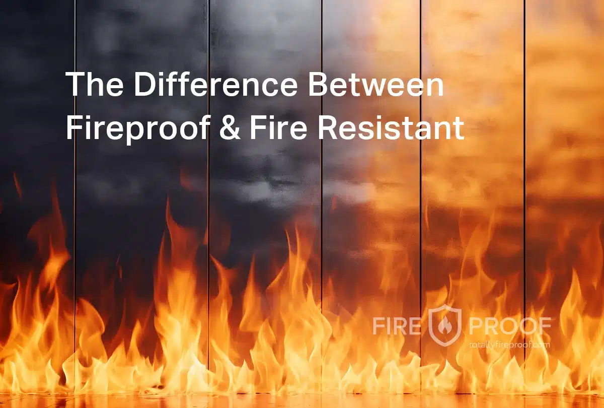 The Difference Between Fireproof & Fire Resistant
