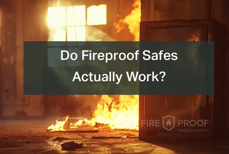 Do Fireproof Safes Actually Protect From Fire