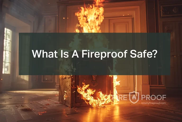 What is a Fireproof Safe?