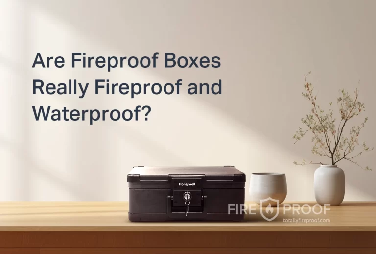 Are Fireproof Boxes Really Fireproof & Waterproof?