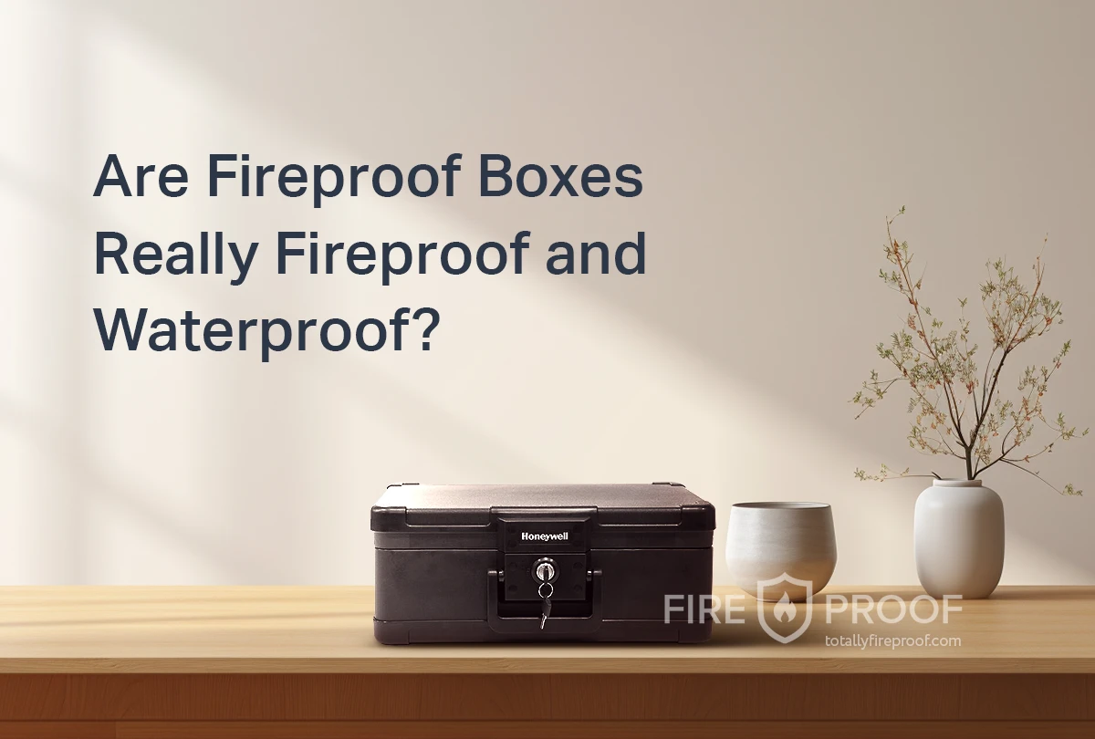 Are Fireproof Boxes Really Fireproof & Waterproof