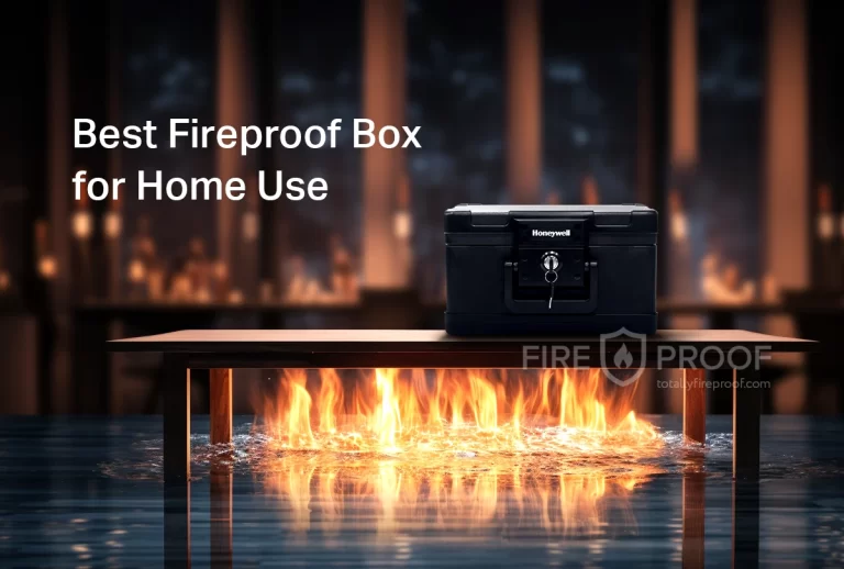 Best Fireproof Box for Home Use