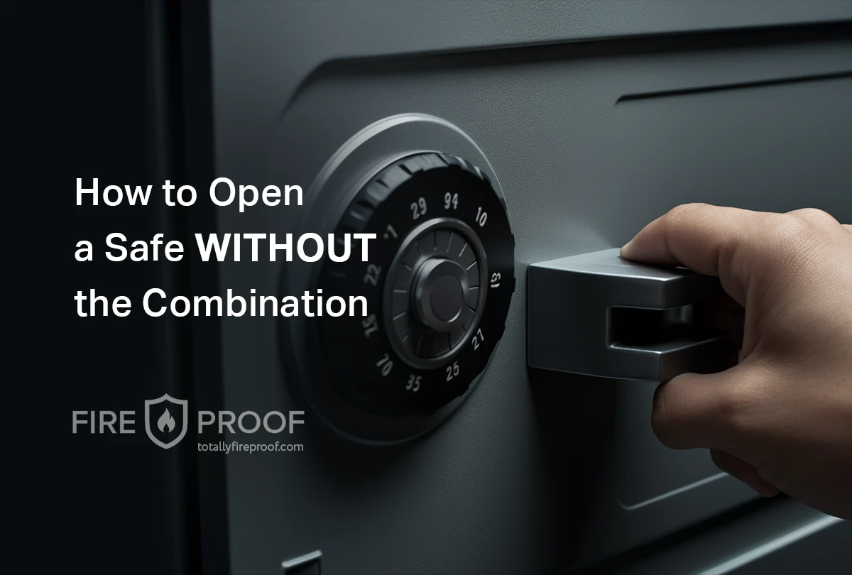 How to open a safe without the combination. All methods