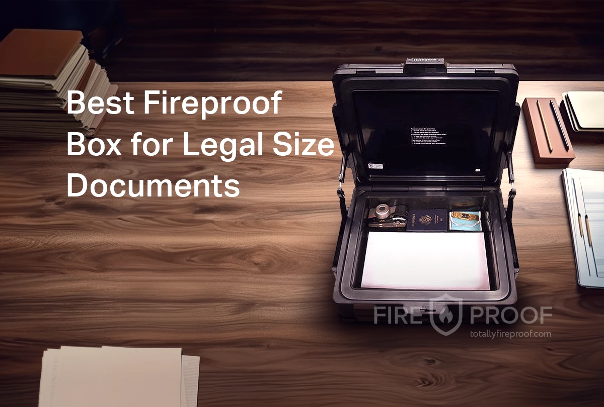 TOP #1 Fireproof Box for Legal Size Documents