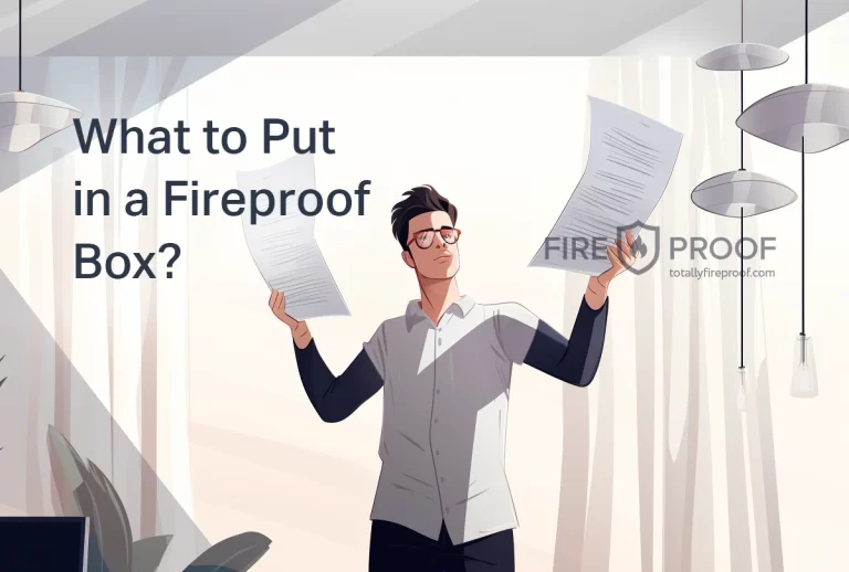 What to Put in a Fireproof Box