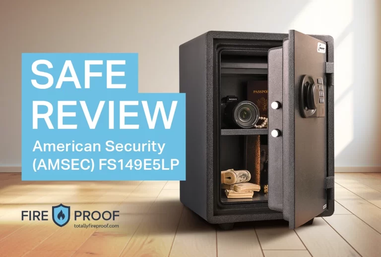American Security (AMSEC) FS149E5LP Fireproof Safe Review