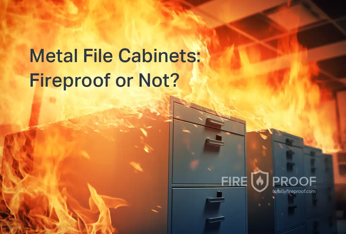Are Metal File Cabinets Fireproof or Not