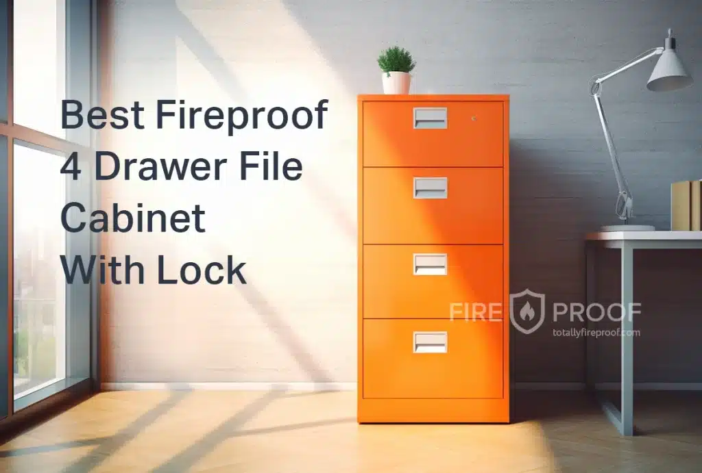 Top Affordable Fireproof 4-Drawer File Cabinet With Lock
