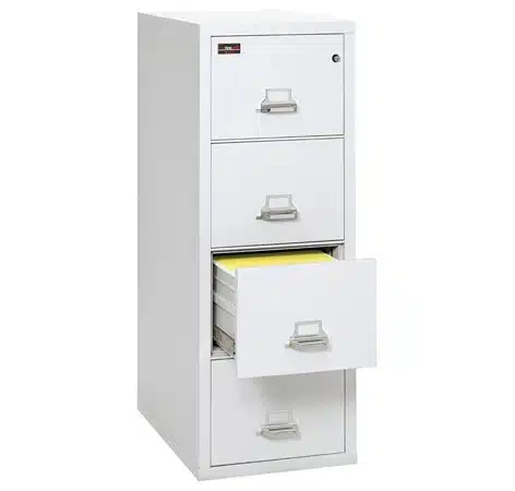 FireKing 2 Hour Rated File Cabinet 4 Drawer - Letter W