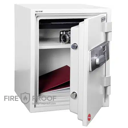 Hollon HS-610D 2-Hour Fireproof Home Safe Opened Door