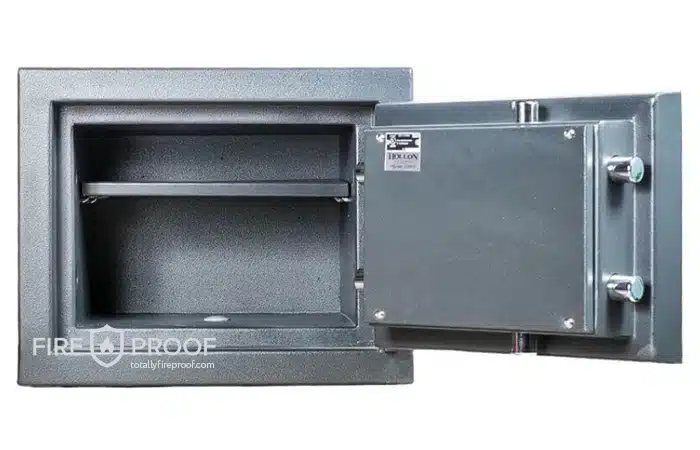 Hollon TL-30 MJ-1014E Fireproof safe (opened door)