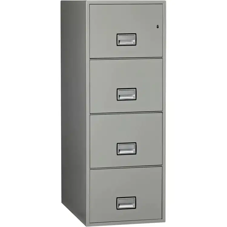 Best spacious Fireproof Safe for Office in 2024: Phoenix – 4 Drawer Vertical Fireproof File Cabinet with Water Seal (LGL4W31)