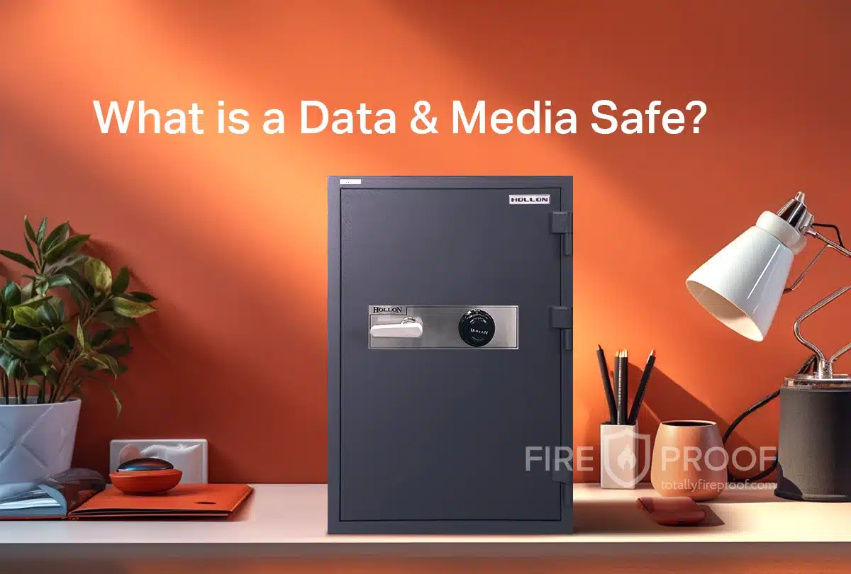 What is a Data & Media Safe. Guide about Fireproof safes for electronics