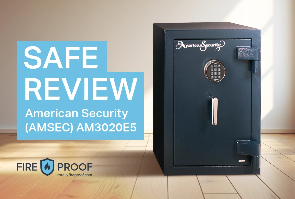 AMSEC AM3020E5 Fire-resistant Home Security Safe Review