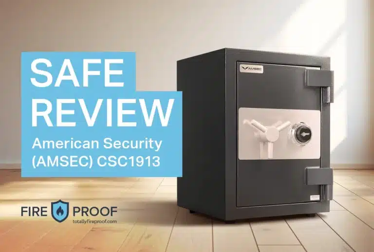 American Security CSC1913 Fire & Burglary Safe Review