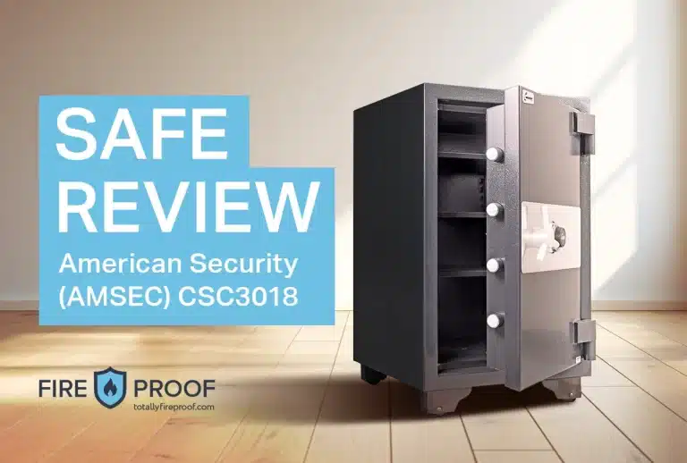 American Security CSC3018 2-Hour Fireproof Safe Review