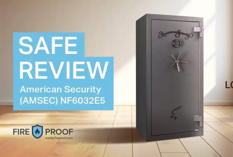 American Security NF6032E5 Fireproof Gun Safe Review