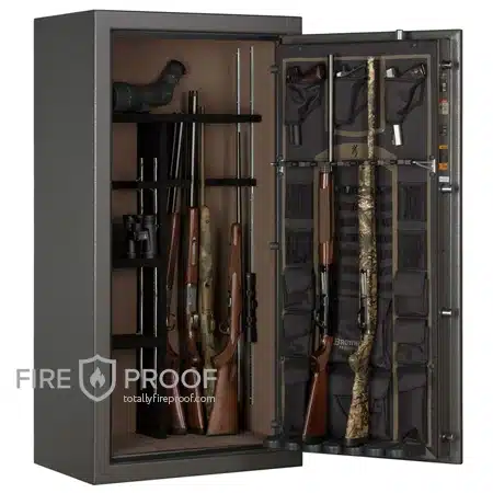 Browning HTR23 Hunter Series Fireproof Closet Gun Safe with firearms