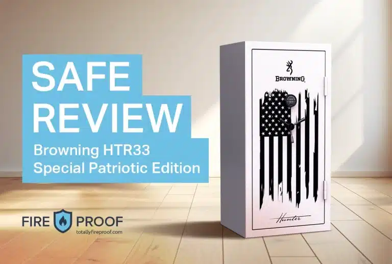 Browning HTR33 Special Patriotic Edition Safe Review
