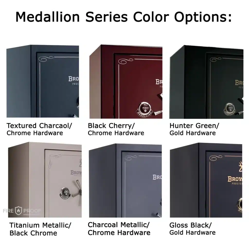 Browning Medallion Series M49 Gun Safe Color Options