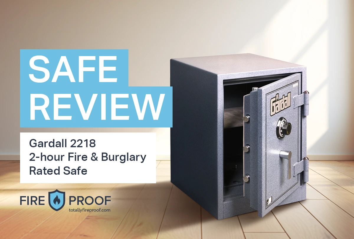 Gardall 2218 2-hour Fire & Burglary Rated Safe Review