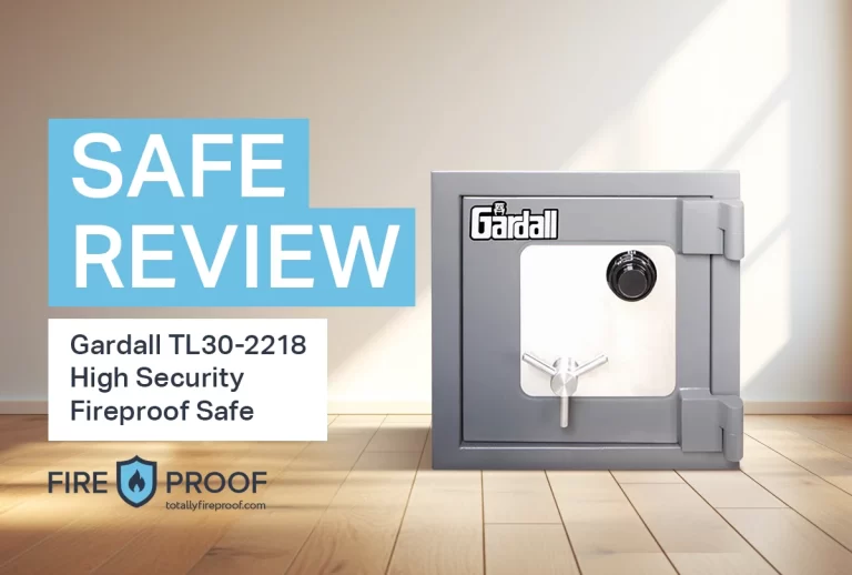Gardall TL30 2218 High Security Fireproof Safe Review