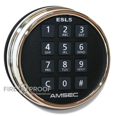 Safe lock ESL5 for AMSEC Fire-resistant Safe