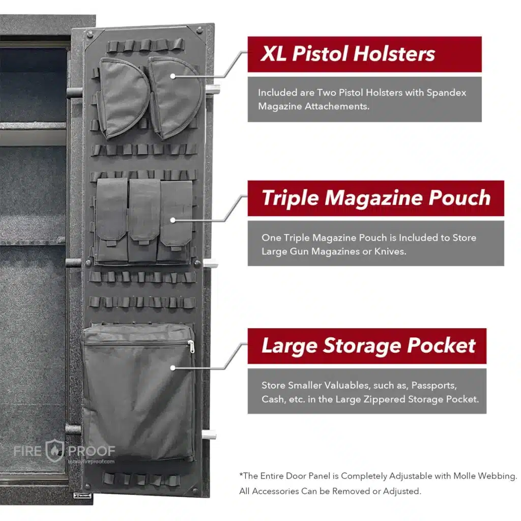 Stealth EGS14 Essential Fire-resistant Gun Safe - Interior design