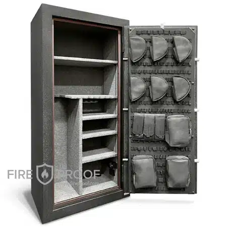 Stealth Essential EGS28 Flag Edition Gun Safe - Open Door