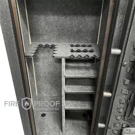 Stealth UL23 Fireproof Gun Safe - adjustable gun rack