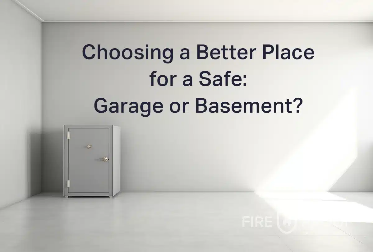 Choosing a Better Place for Safe: Garage vs Basement