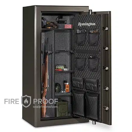 Remington 24+4 Express Fireproof Gun Safe - Opened with guns inside