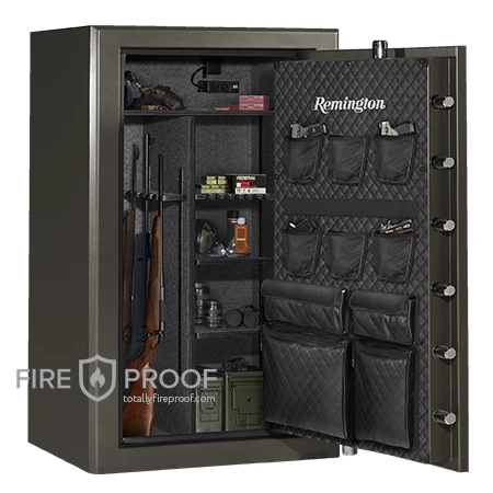Remington 34+6 Express Series Fireproof Gun Safe - Opened with Guns inside