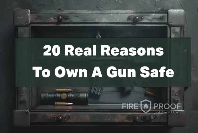20 Real Reasons To Own a Gun Safe