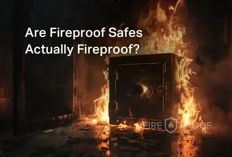Are Fireproof Safes Actually Fireproof?