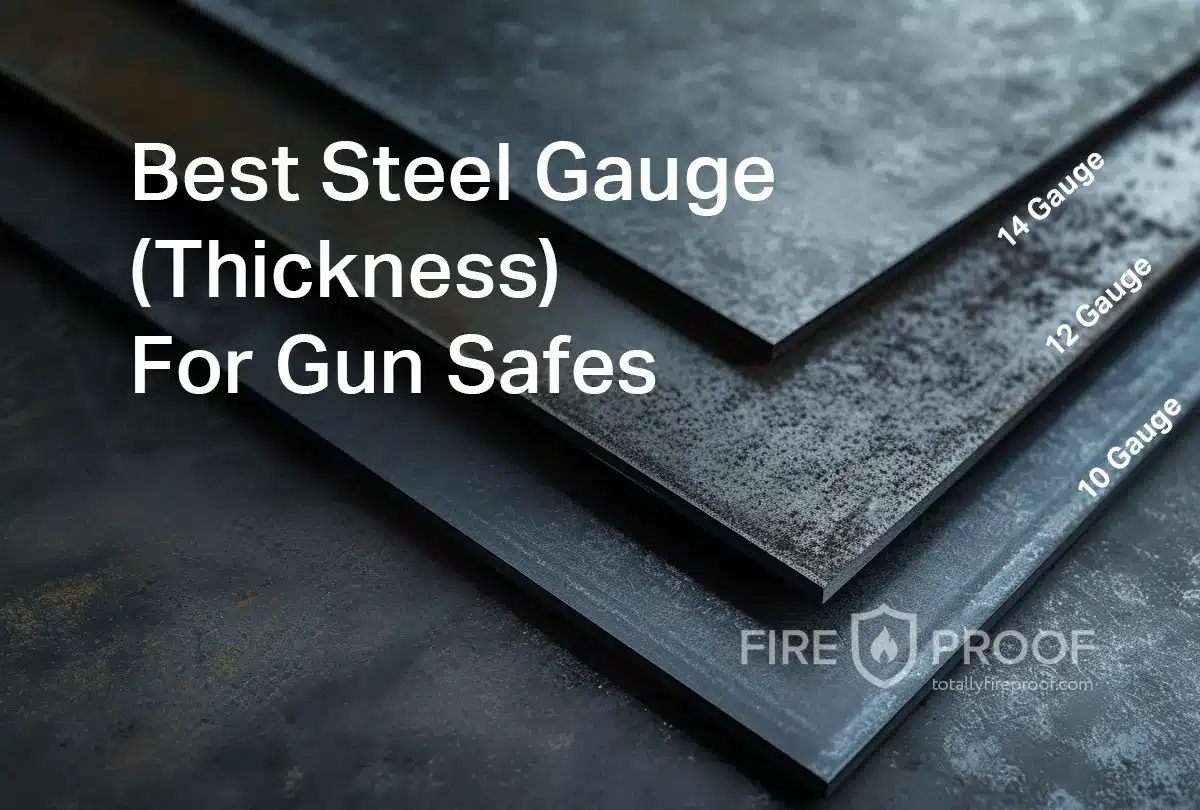 What is the Best Steel Gauge (Thickness) For Gun Safes