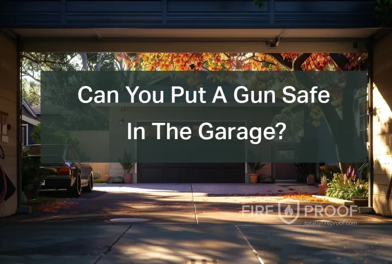 Can You Put A Gun Safe In The Garage? Do It The Right Way