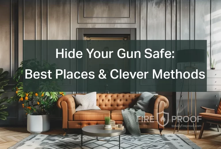 Hide Your Gun Safe: Best Places & Clever Methods