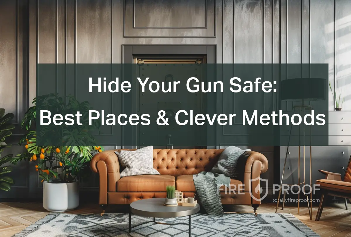 Best Places & Clever Methods to Hide Your Gun Safe