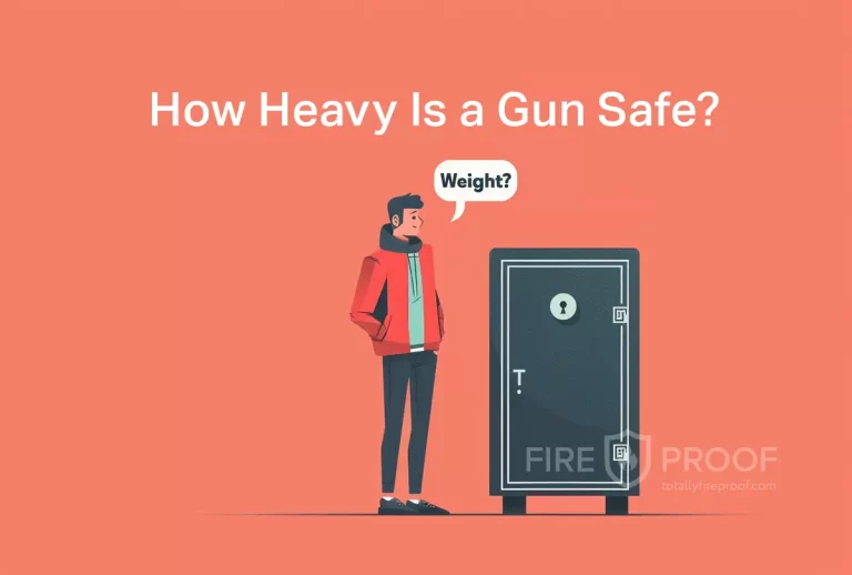 How Heavy Is a Gun Safe? Average Weight