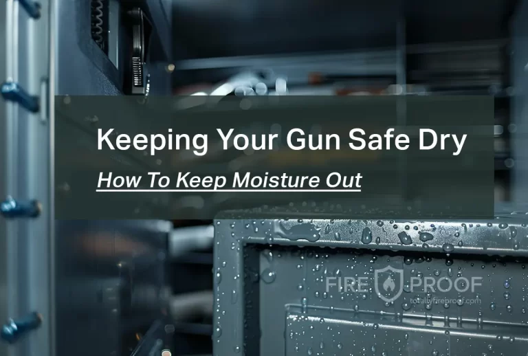 Keeping Your Gun Safe Dry: A Simple Guide