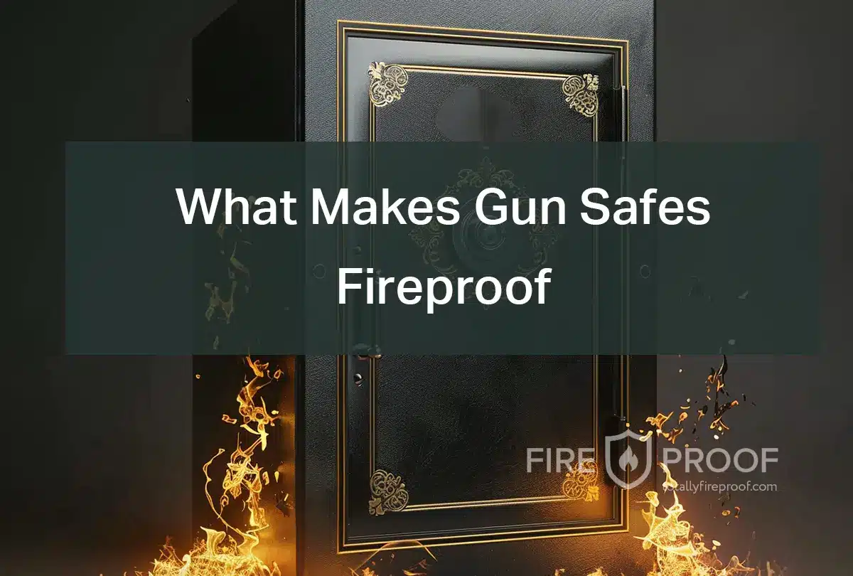 What Makes Gun Safes Fireproof: From materials to Construction